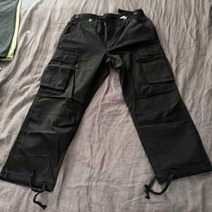 MNML VINTAGE CARGO PANTS BLACK